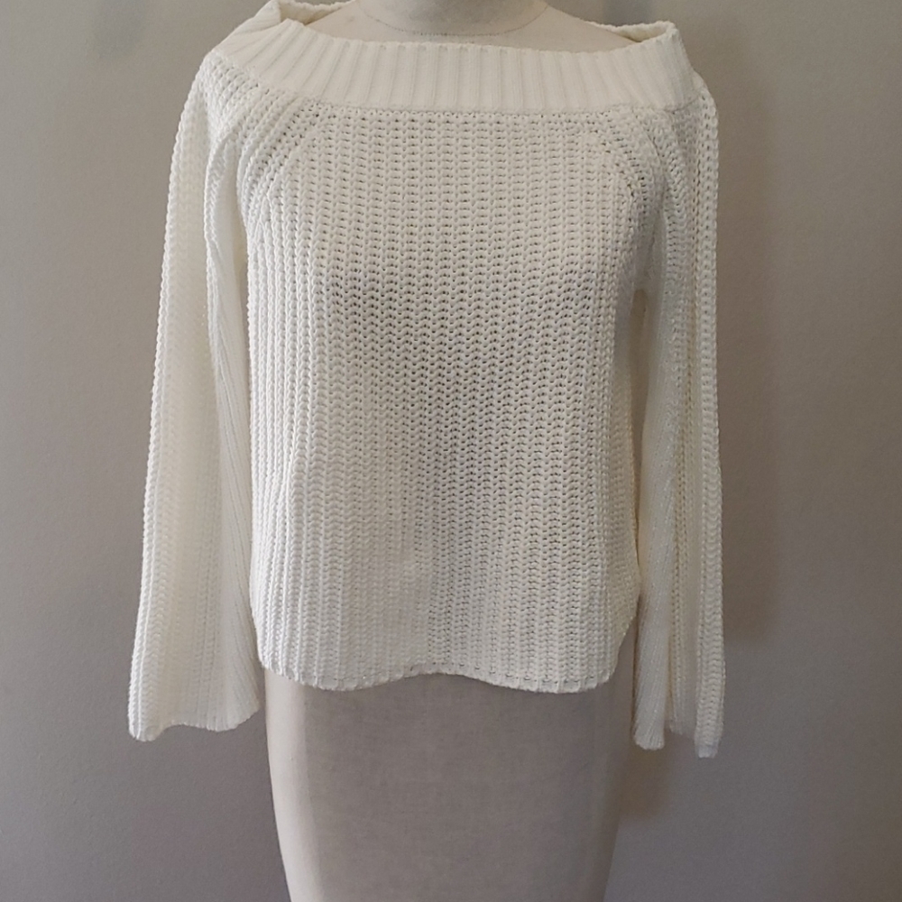 525 America White Sweater